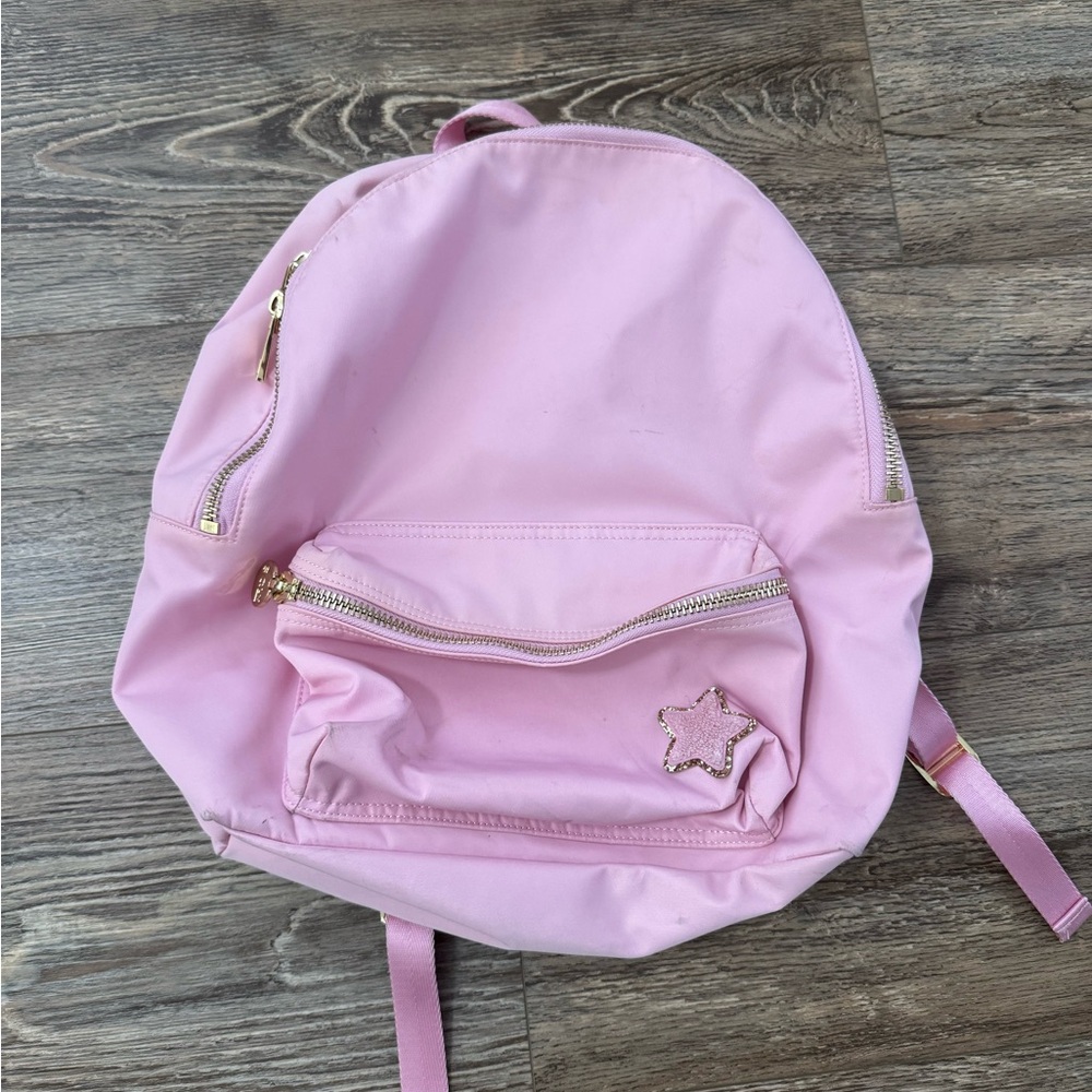 Flamingo Pink Stoney Clover Lane backpack
